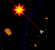 asteroid rocket